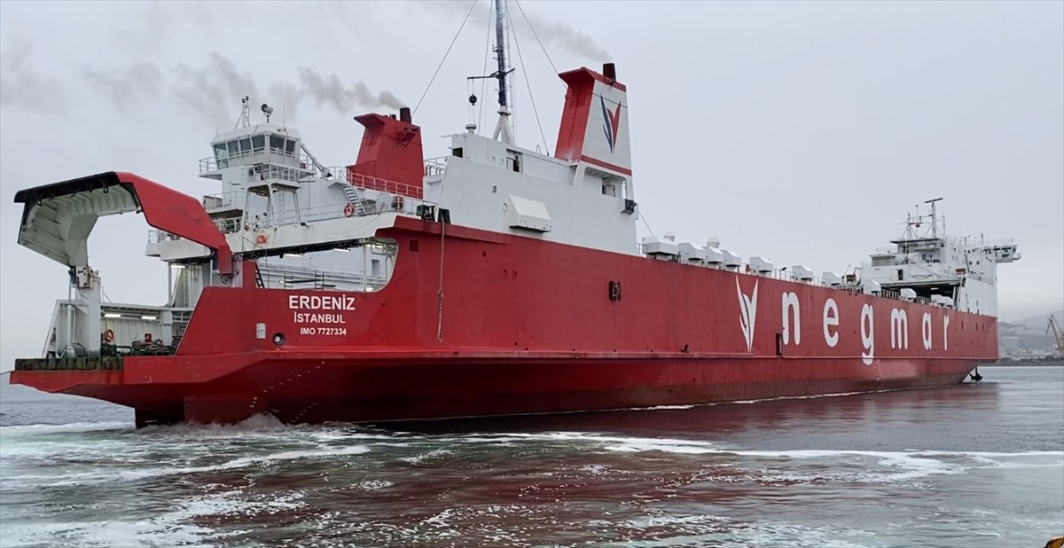 Etis Lojistik'in Bandırma-Tekirdağ tren feribot hattı alternatif model sunuyor