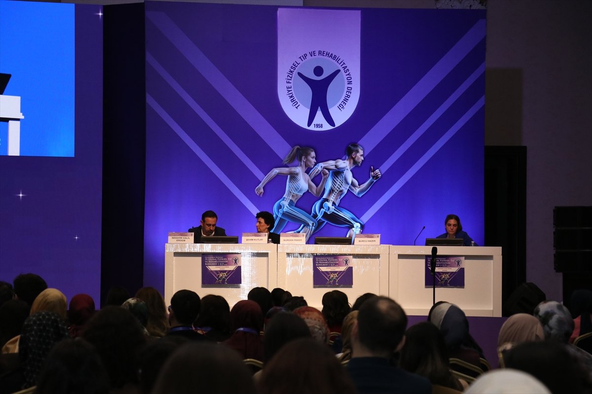 Fiziksel tıp ve rehabilitasyon uzmanları Antalya'da kongrede buluştu