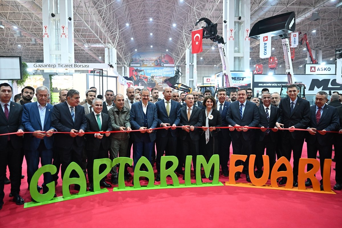 Gaziantep'te 16. GAPTARIM Fuarı açıldı
