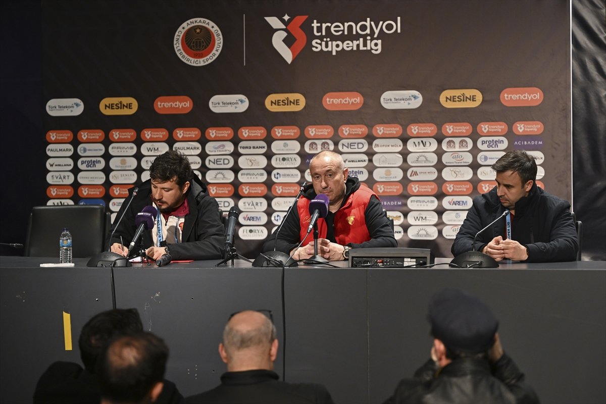 Gençlerbirliği-Göztepe maçının ardından