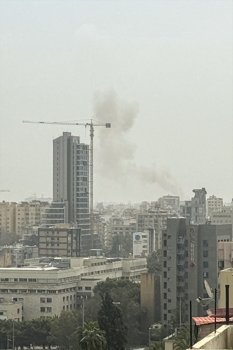 GÜNCELLEME - İsrail ordusu Beyrut'un Dahiye bölgesine hava saldırıları düzenliyor