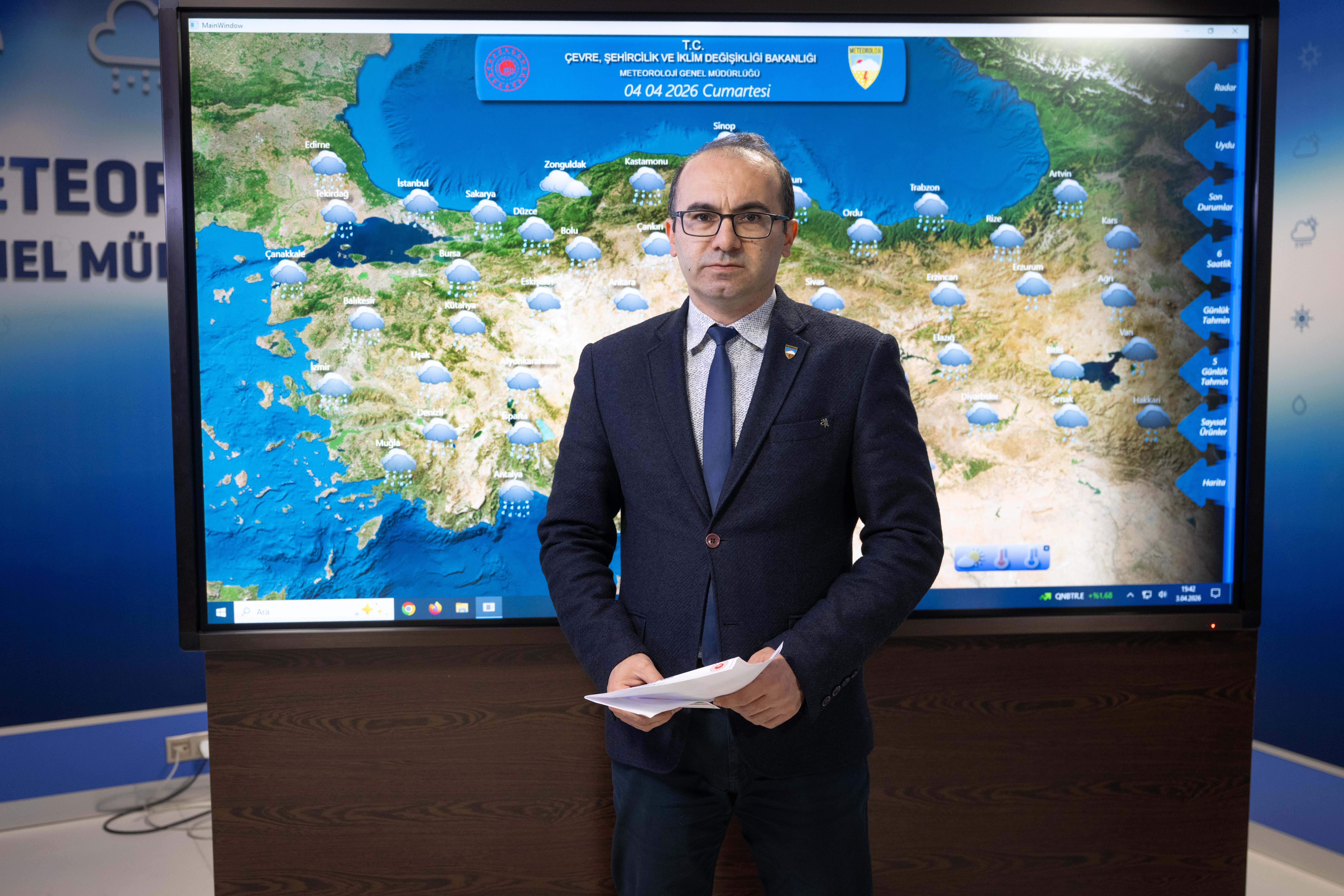 Hafta sonu yurt genelinde yağışlı hava etkisini sürdürecek