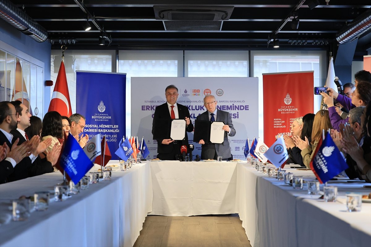 İBB ile İstanbul Barosu arasında çocuk haklarına ilişkin işbirliği protokolü imzalandı