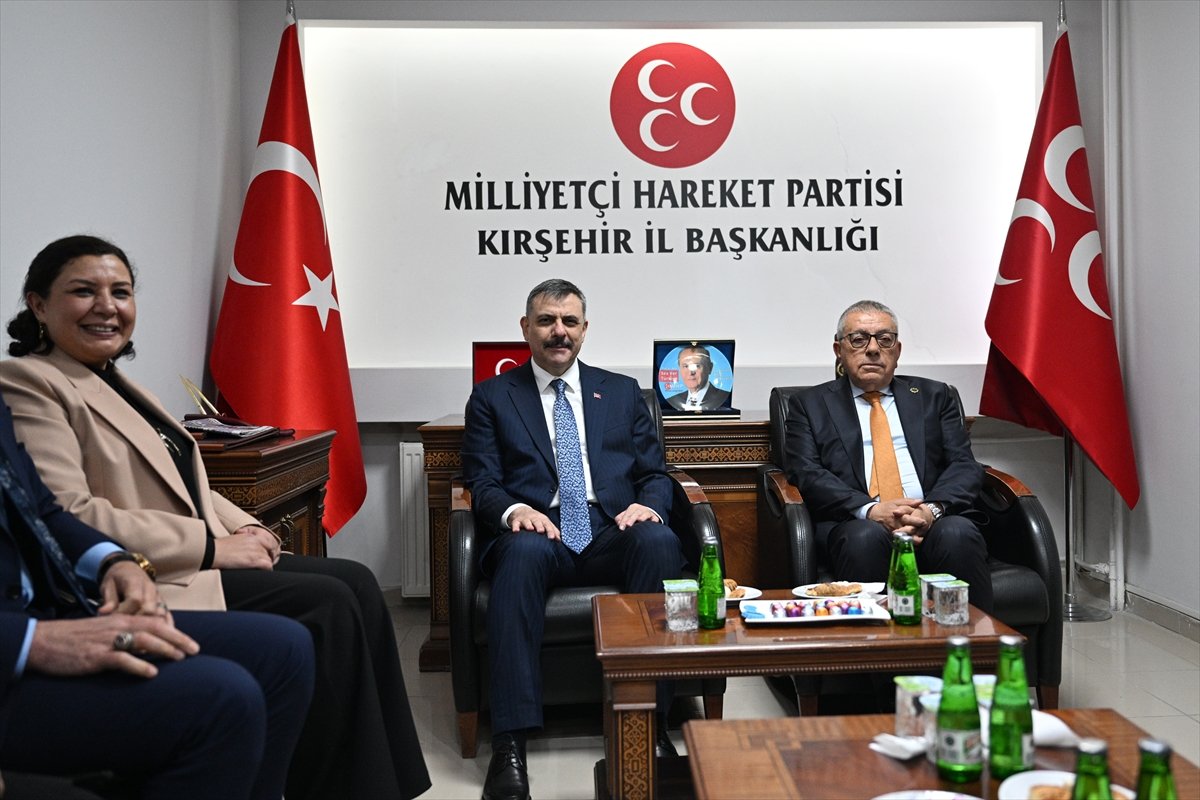 İçişleri Bakanı Çiftçi, Kırşehir'de ziyaretlerde bulundu