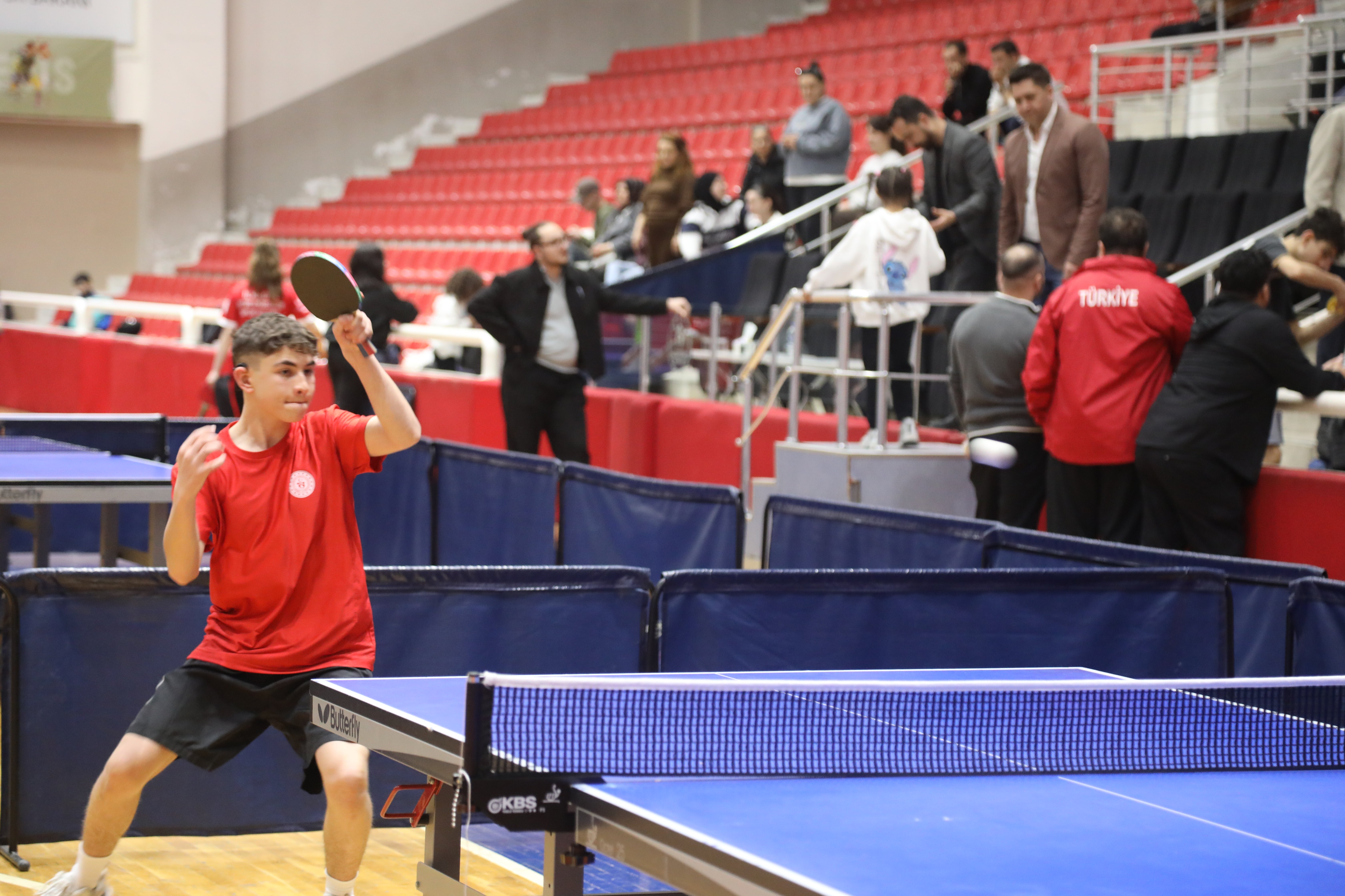İşitme Engelliler Masa Tenisi Türkiye Şampiyonası, Samsun'da başladı