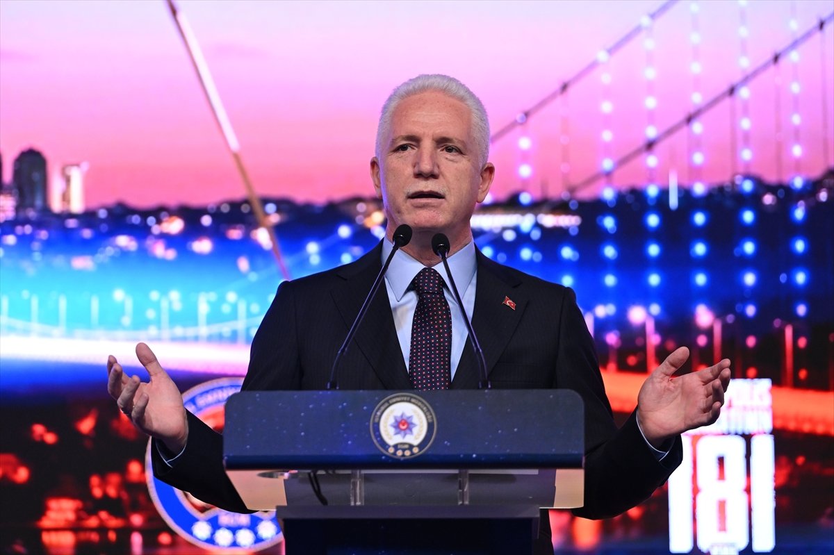 İstanbul'da Türk Polis Teşkilatının 181. kuruluş yıl dönümü kutlandı