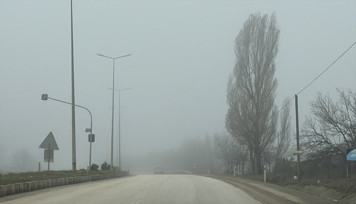 Kastamonu'da sis etkili oluyor