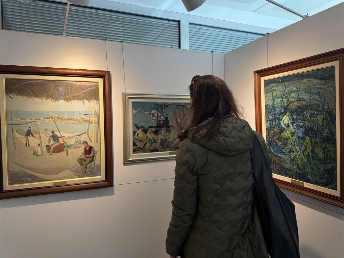 'Kıyıdan Bakmak' sergisi, Bartın'da sanatseverlerle buluştu