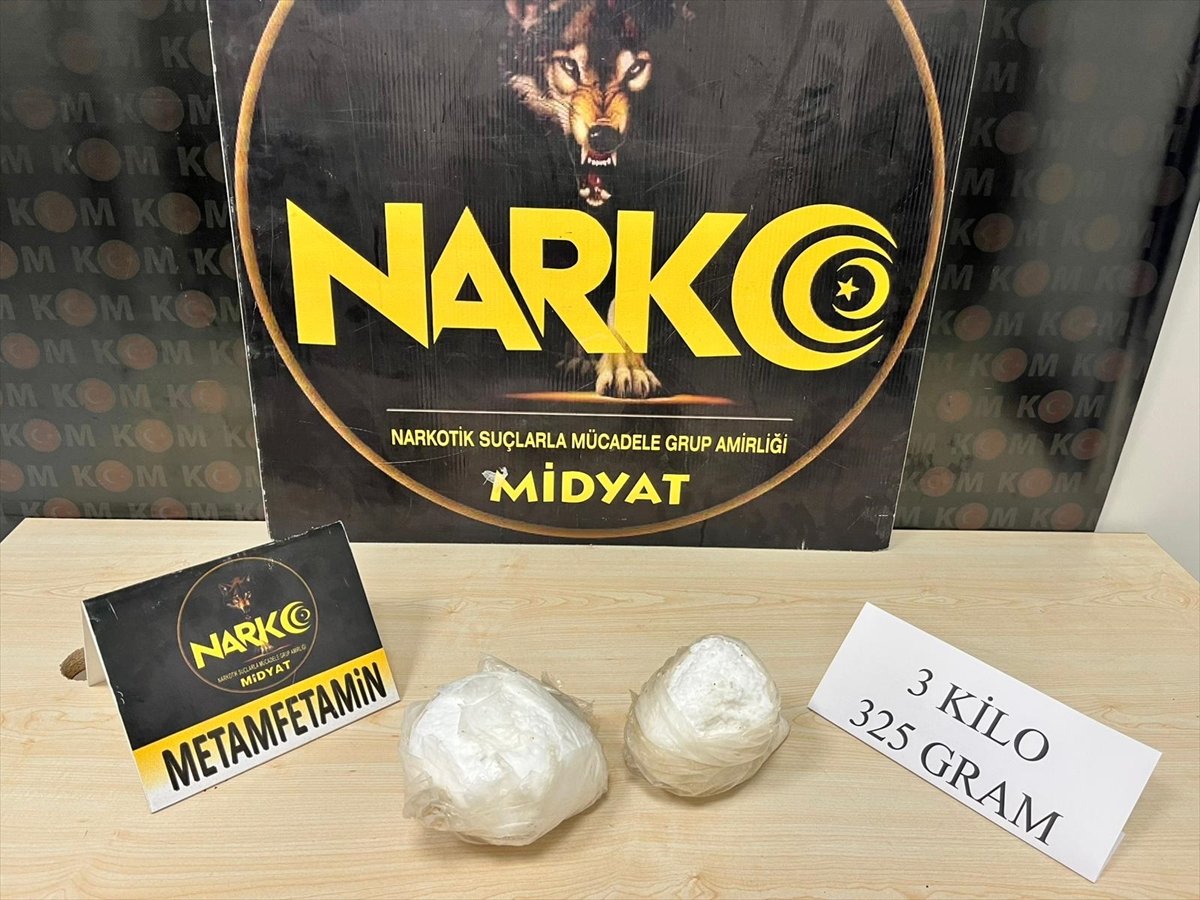 Mardin'de uyuşturucu operasyonunda 2 şüpheli yakalandı