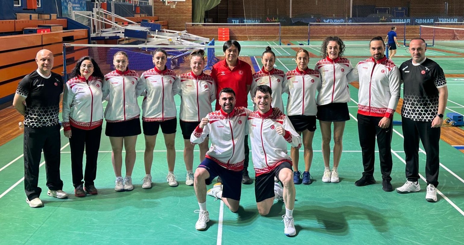 Milli badmintoncular, Avrupa Şampiyonası'nda korta çıkacak