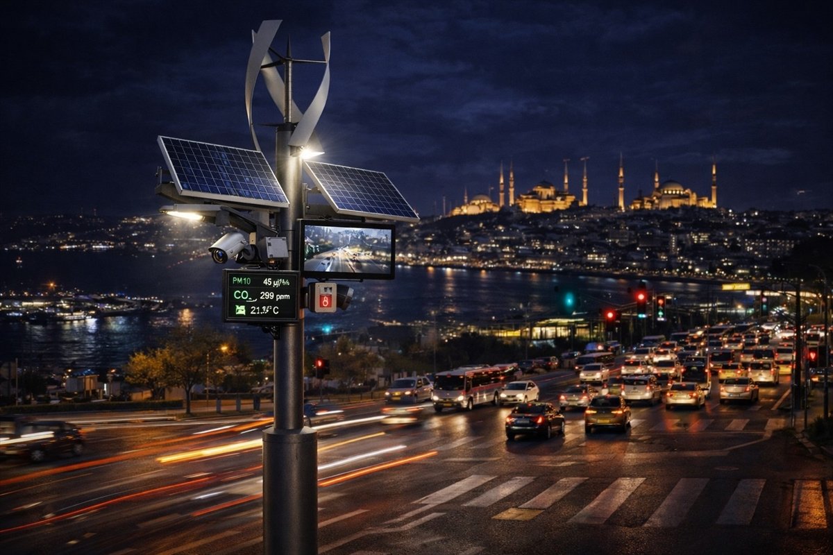 Nu Teknoloji'den 'Akıllı Enerji Direği' çözümü