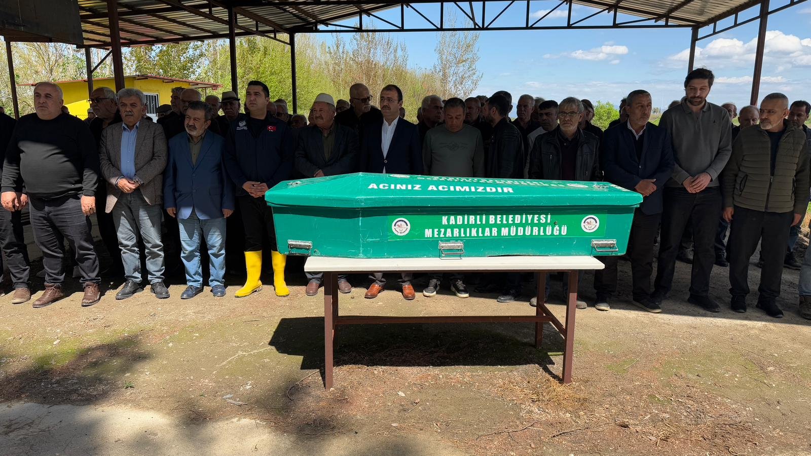 Osmaniye'deki selde hayatını kaybeden Hüseyin Kul'un cenazesi defnedildi