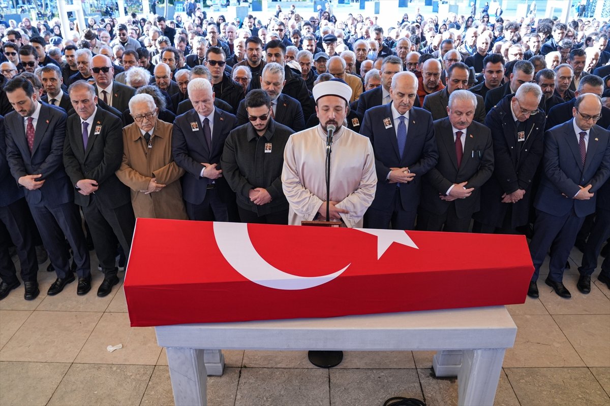 Prof. Dr. Hasan Hüsrev Hatemi, İstanbul'da son yolculuğuna uğurlandı