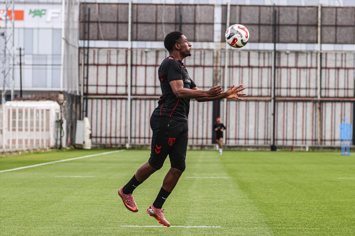 Samsunspor, Trabzonspor maçının hazırlıklarını sürdürdü