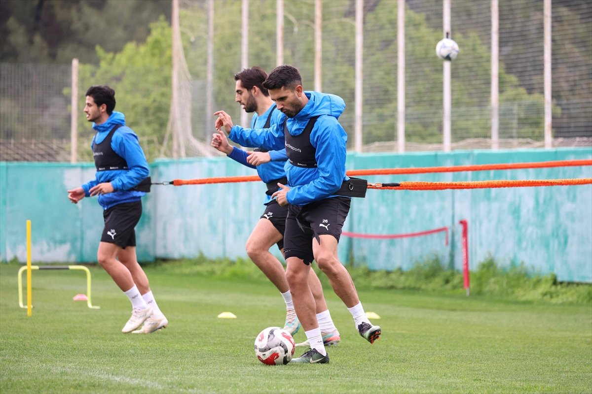 Sipay Bodrum FK, Arca Çorum FK maçının hazırlıklarını sürdürdü