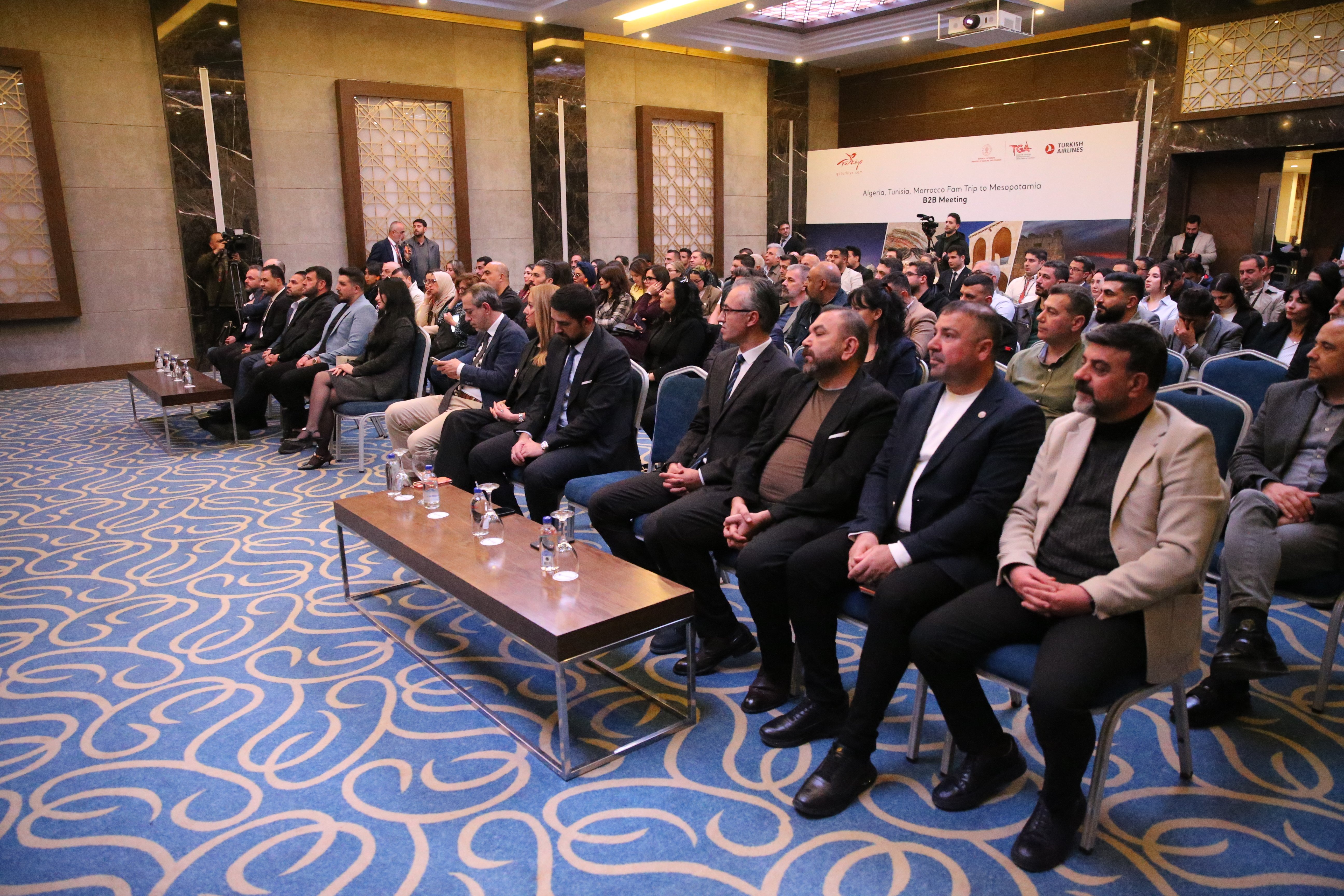 Tunus, Fas ve Cezayir'den 22 turizm sektörü temsilcisi Diyarbakır'da tanıtım programına katıldı