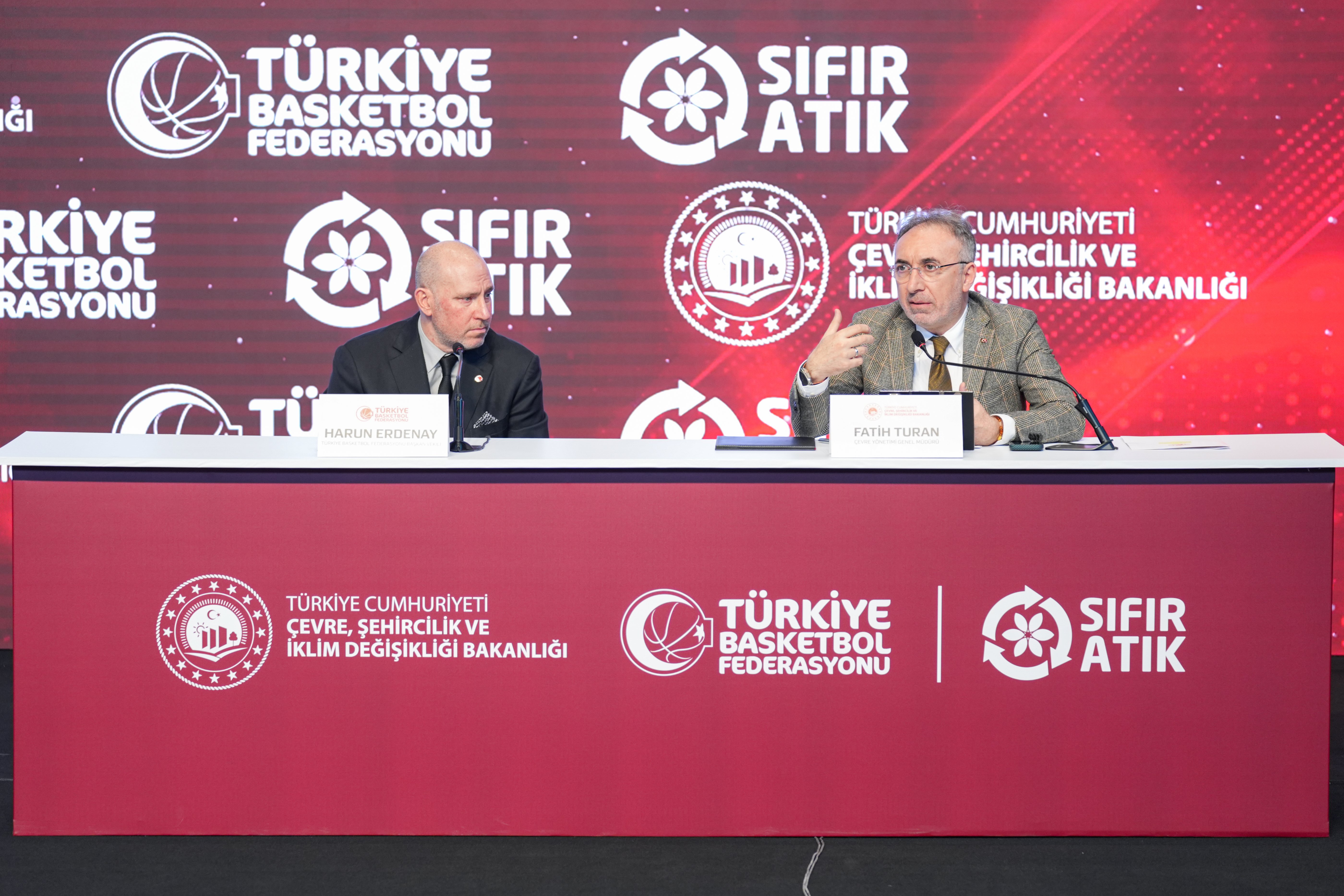 Türkiye Basketbol Federasyonundan 'Sıfır Atık Projesi'ne destek