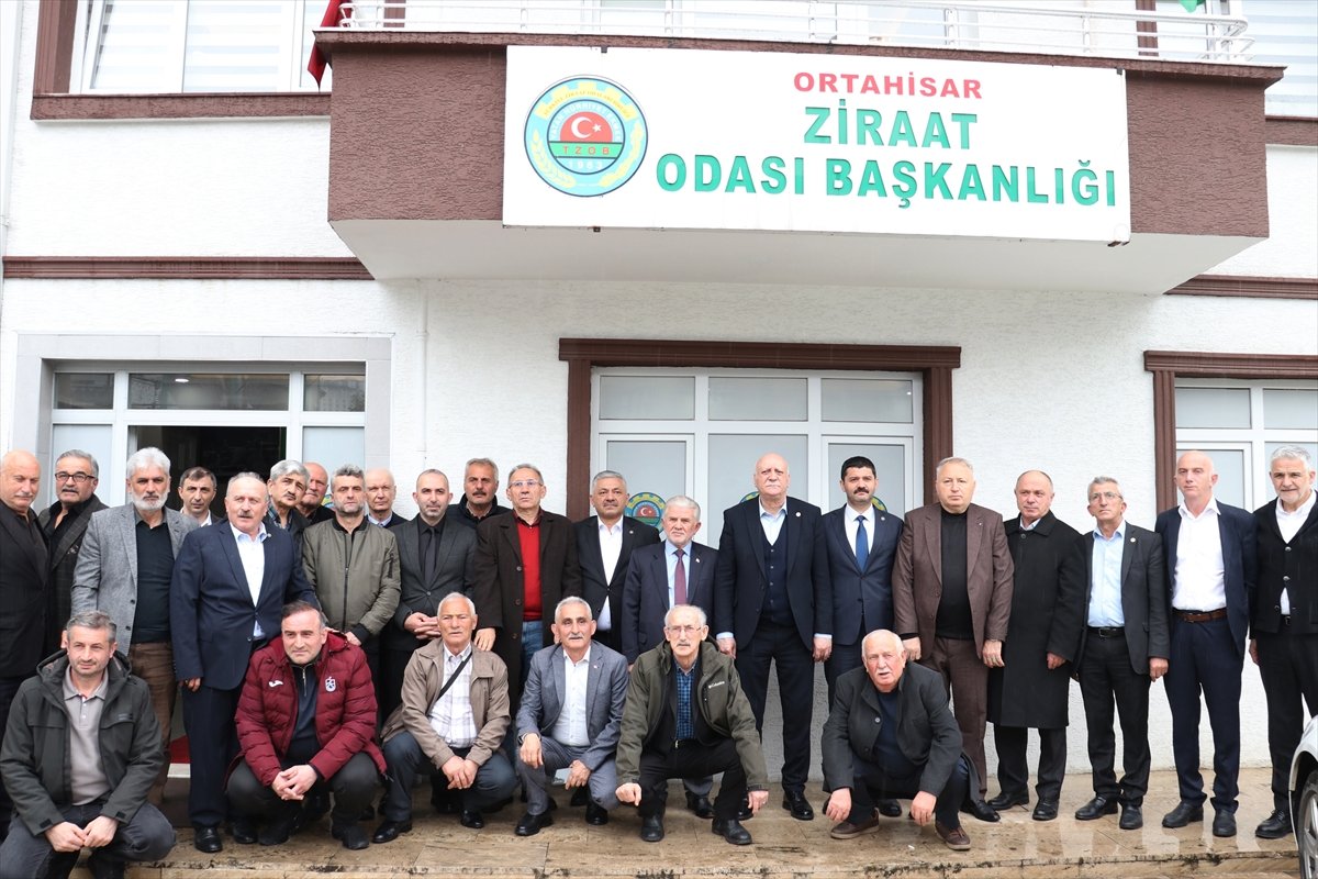 TZOB Genel Başkanı Bayraktar'dan Ortahisar Ziraat Odası'na ziyaret