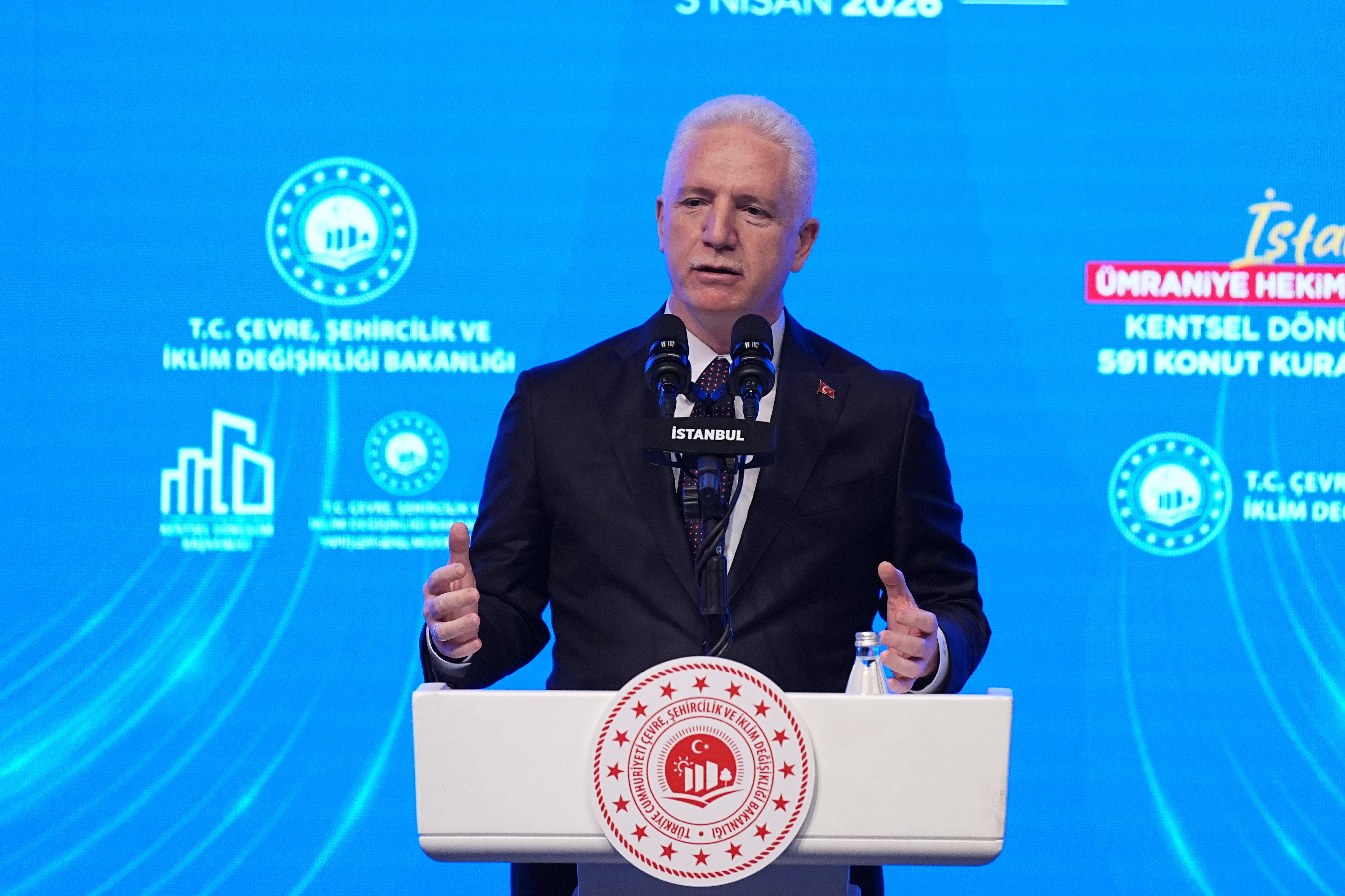 Ümraniye Hekimbaşı Mahallesi Kentsel Dönüşüm Projesi'nde kura çekimi yapıldı