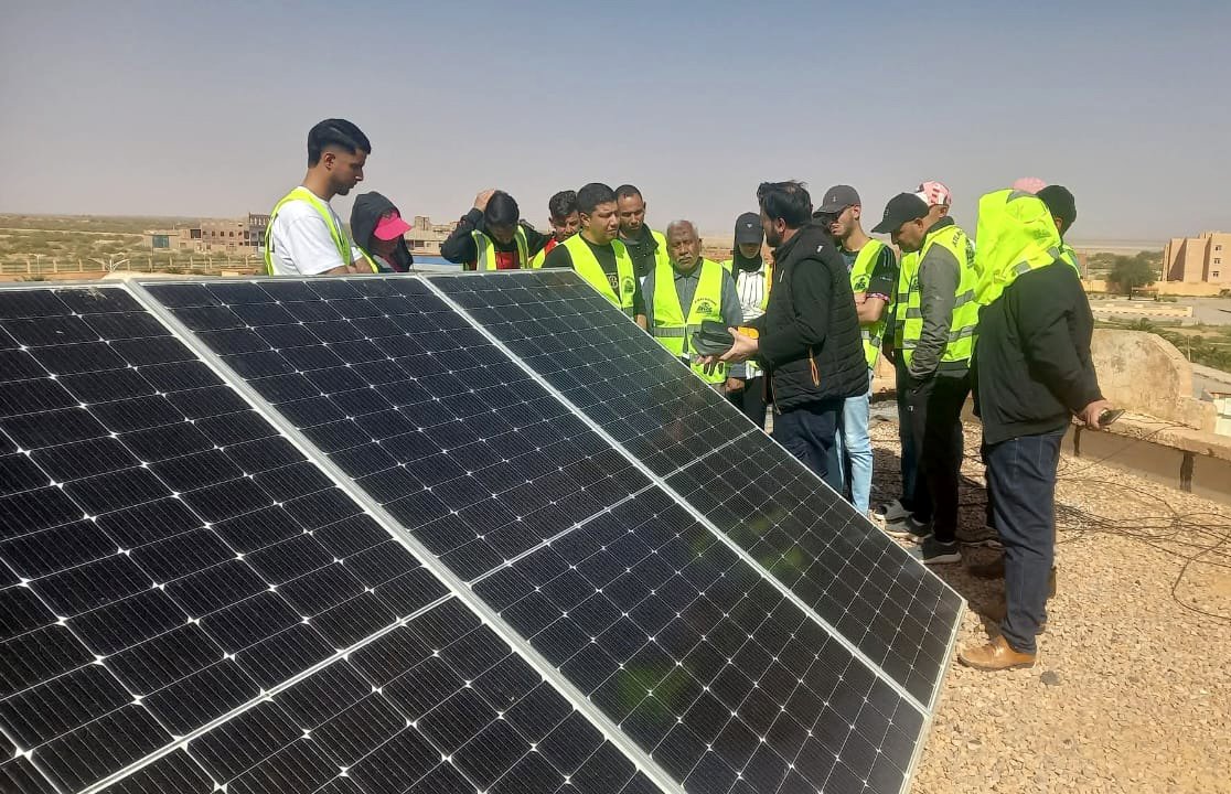 TİKA'nın, Cezayir'de kurduğu Güneş Enerjisi Eğitim Laboratuvarı'nın açılışı yapıldı