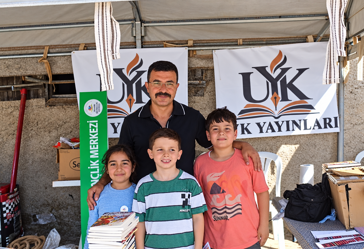 Isırganlı’da festival coşkusu kitaplarla buluştu