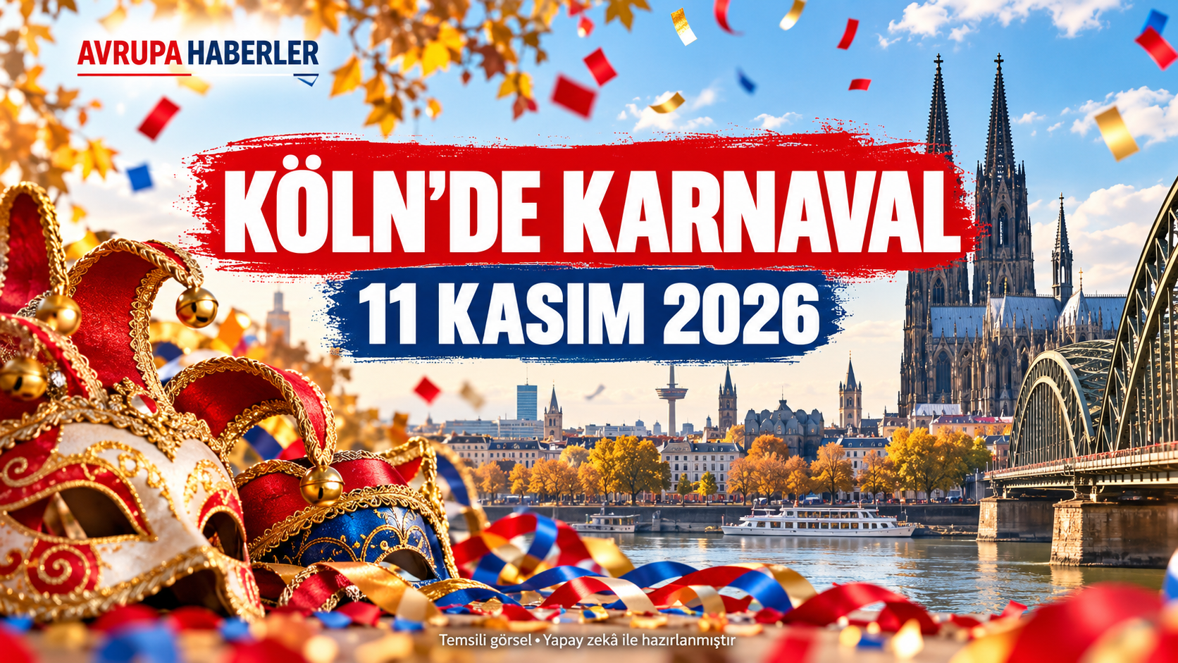 Köln’de karnaval geri sayımı: Yeni sezon 11 Kasım’da başlıyor