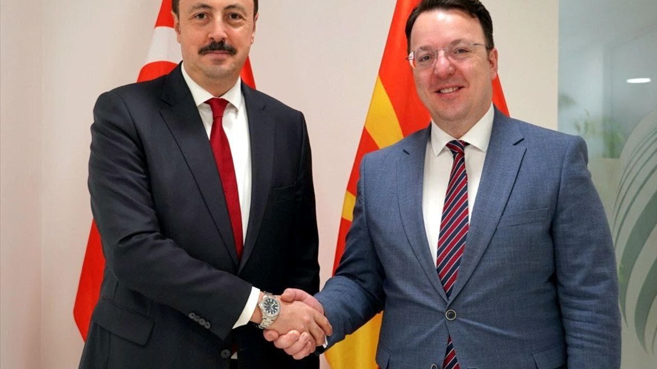 Kuzey Makedonya Başbakan Yardımcısı, Türkiye'nin ülkesinin önemli ticaret ortağı olduğunu belirtti
