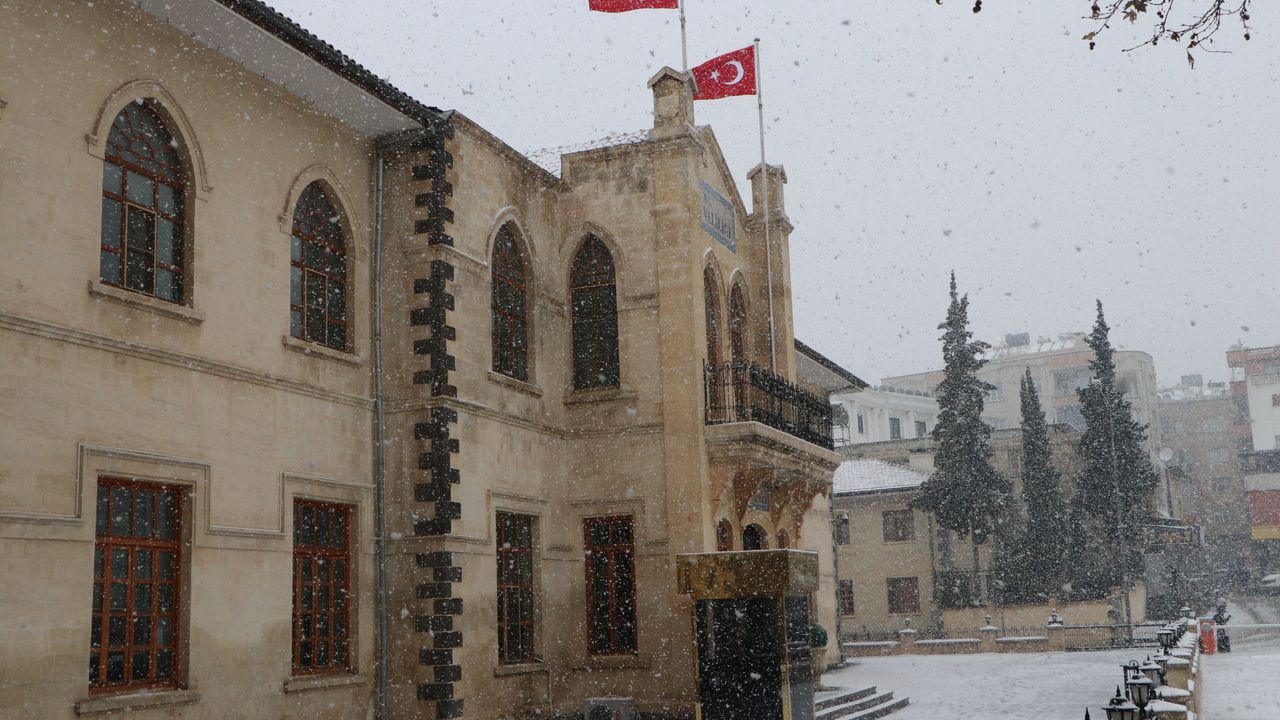 Kilis'te kar etkili oluyor