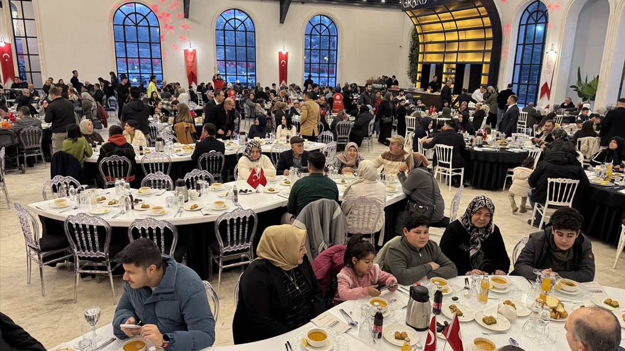 Kahramanmaraş ve Kilis'te ilk iftar şehit yakınları ve gazilerle yapıldı