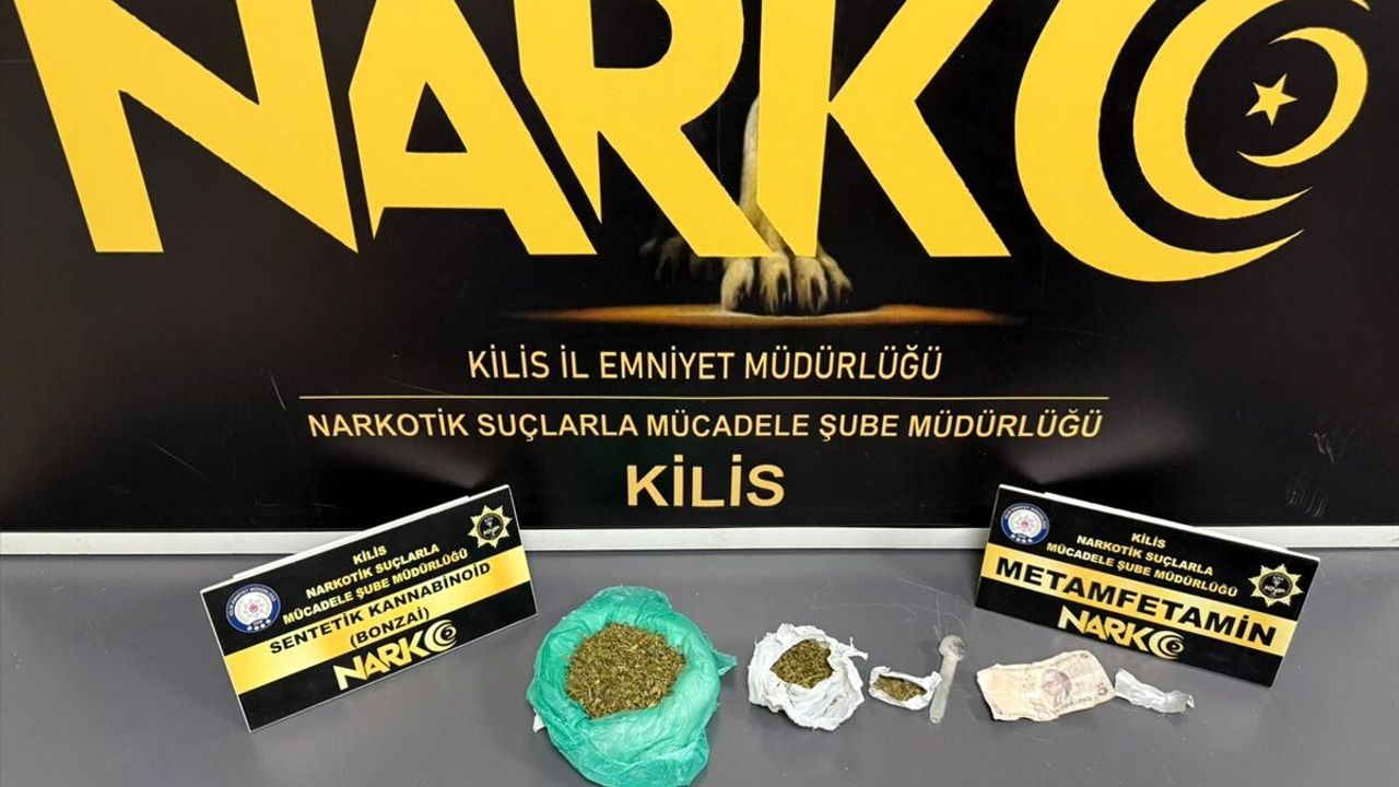 Kilis'te uyuşturucu operasyonunda 4 zanlı tutuklandı