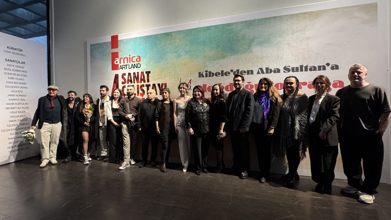 'Arnica Art Land Sanat Çalıştayı' sergisi AKM'de açıldı