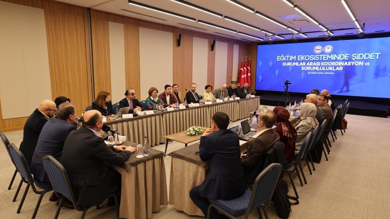 Başkentte 'Eğitim Ekosisteminde Şiddet: Kurumlar Arası Koordinasyon ve Sorumluluklar' çalıştayı düzenlendi