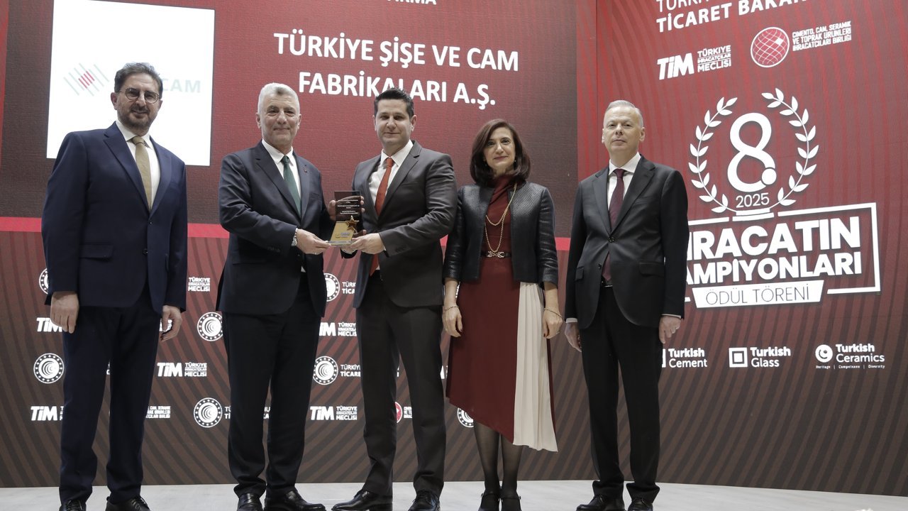 Şişecam'a 3 kategoride 'En Fazla İhracat Yapan Firma' ödülü