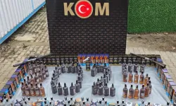 Düzce'de kaçak alkol operasyonu yapıldı