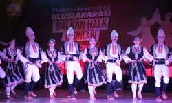 Uluslararası Balkan Halk Oyunları Festivali'ne muhteşem gala