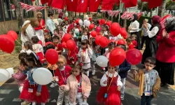 Minik yürekler 23 Nisan’ı gururla kutladı