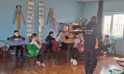 Manisa İtfaiyesi’nden öğrencilere yangın güvenliği eğitimi