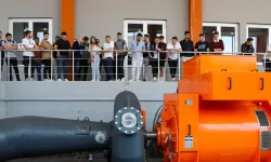 Mühendis adayları enerji üreten sistemleri SASKİ tesislerinde inceledi
