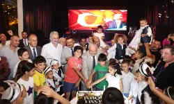 Bursa Nilüferli çocuklara sünnet şöleni
