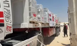 Türkiye'nin bağışları Refah Sınır Kapısı'ndan ulaşıyor
