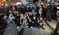 Berlin'de polisten Filistin eylemine müdahale