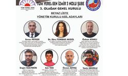 Tüm-Yerel-Sen 3 Nolu Şube Beyaz Liste yönetim kurulu adayları ilkeleriyle sahada
