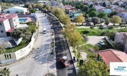 Urla’da iki caddeye yeni çehre
