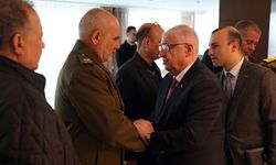 Bakan Güler'den, Libya askeri heyetinin naaşını almak için gelen yetkililere taziye ziyareti