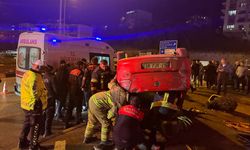 Bartın'da polisin 'dur' ihtarına uymayan sürücü kaza yaptı, 3 kişi yaralandı