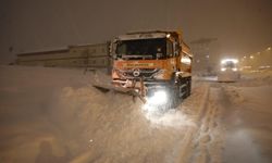 Bitlis'te kar nedeniyle bazı yollar ağır vasıtalara kapatıldı