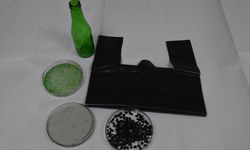 Cam, lastik ve poşet atıklarıyla dayanıklılığı yüksek yol kaplama malzemesi ürettiler