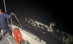 Çanakkale'de 34 düzensiz göçmen yakalandı