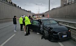 Çorum'da zincirleme trafik kazasında 7 kişi yaralandı