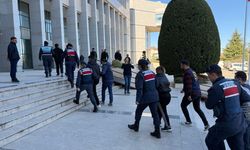 Denizli merkezli suç örgütü operasyonunda yakalanan şüphelilerden 11'i tutuklandı